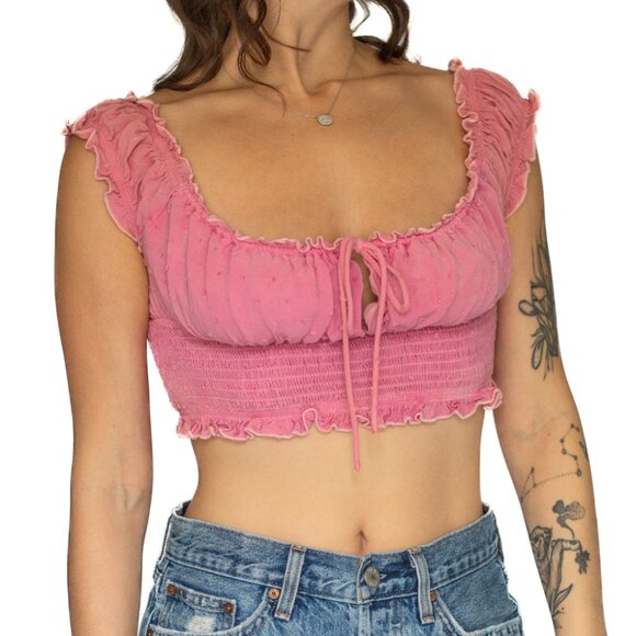 Princess Polly • Crop Top • US 8 • Pink - Picture 1 of 16
